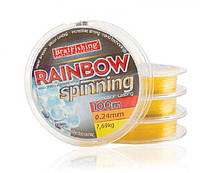 Леска BratFishing Rainbow Spinning 100м 0,32мм