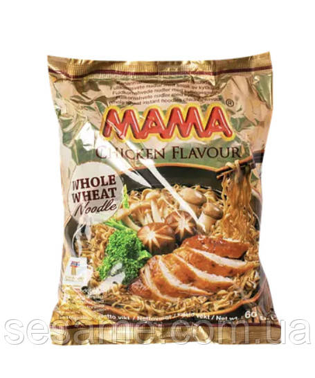 Локшина з цільної пшениці швидкого приготування Курка MAMA 60 г