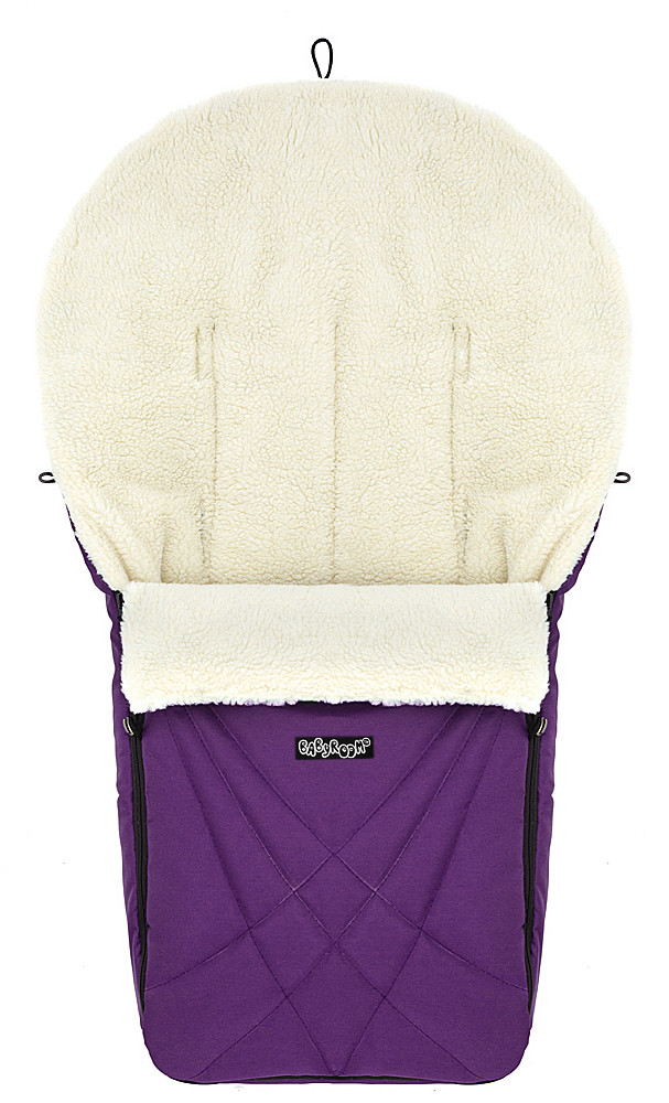 Зимний конверт Babyroom Wool N-8 violet фиолетовый