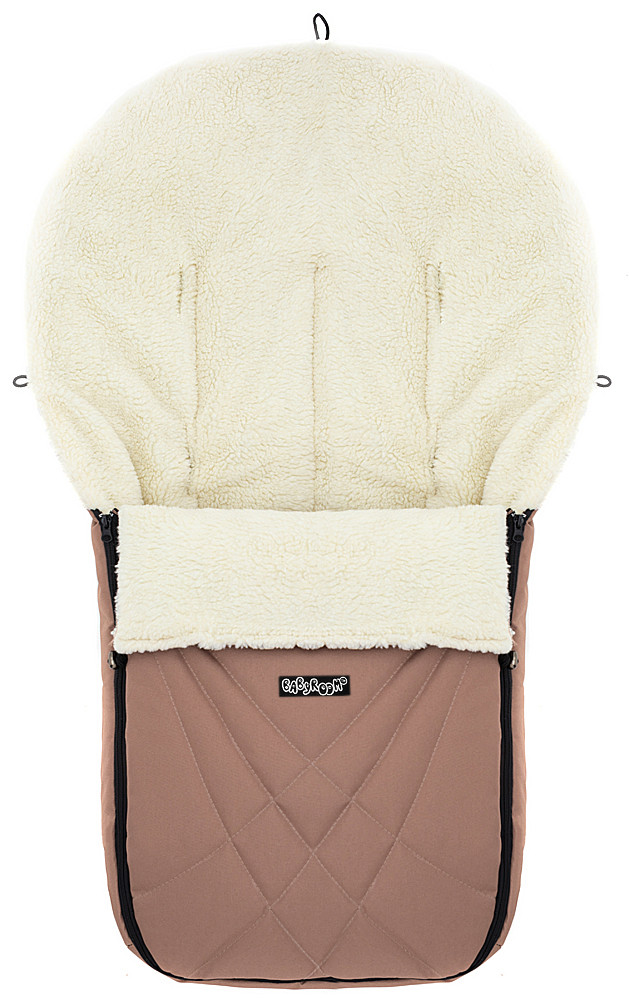 Зимний конверт Babyroom Wool N-8 cappuccino капучино