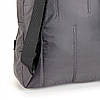 Молодіжний рюкзак прогулянний спортивний легкий з нейлона для хлопчика сірий з кишенями Dolly 847, фото 3