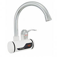 Проточний водонагрівач кран-бойлер з екраном Delimano 3000 Вт бічне під'єднання