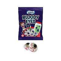 Желейні жувальні цукерки желейки для дітей Bloody eyes Кроваві Очі 90г ТМ VIDAL