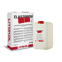 Двухкомпонентная эластичная гидроизоляция Litokol ELASTOCEM A+B 24+8 кг