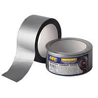 Армированная клейкая лента (сантехнический скотч) HPX Duct Tape Universal 1900 48ммх25м серебристая