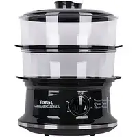 Пароварка Tefal VC1401 900W, Кухонная электрическая пароварка