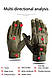Тактичні рукавички сенсорні полнопалые армійські військові чоловічі з пальцями для смартфона. Тактичні, фото 5