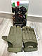 Тактичні рукавички сенсорні полнопалые армійські військові чоловічі з пальцями для смартфона. Тактичні, фото 7