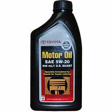 Масло Toyota 5W20 0,946 л синтетичне 00279-1QT20