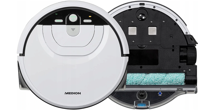 Мойщик полов LENOVO MEDION P10 Shinebot робот для мытья полов белый ...