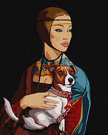 Набір для розпису по номерах. "Справжній українець" 40х50см  Складність 3 з 5.