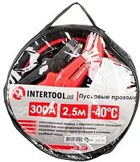 Пускові дроти 300А, 2.5м, до -40 ° C, чохол INTERTOOL AT-3041, фото 5