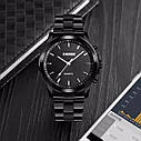 Класичний чоловічий годинник Skmei 1324 чорні, фото 4