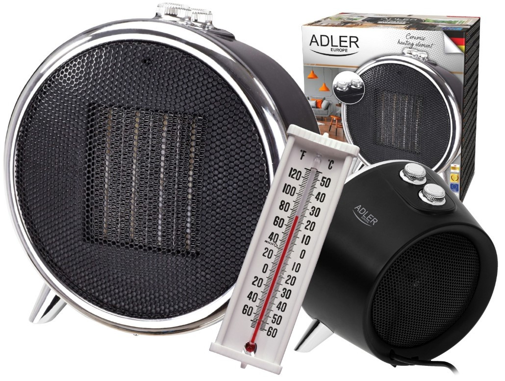 Керамічний нагрівач, тепловентилятор Adler AD 7742 (1500 Вт, Польща), фото 1