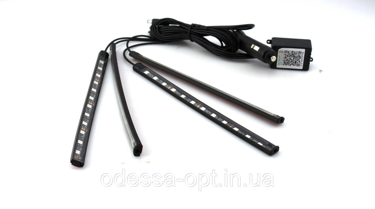 Універсальне RGB LED підсвічування з мікрофоном APP