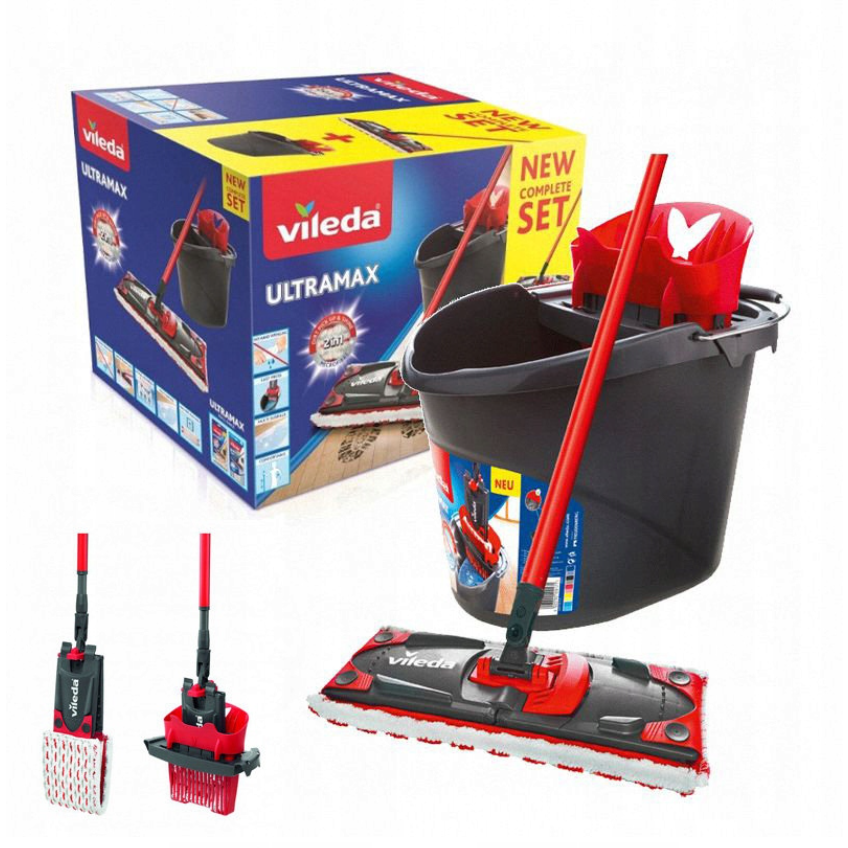Швабра+ведро Vileda Ultramax Box — Купить Недорого на Bigl.ua (1670099995)