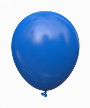 Латексна кулька Синій Blue пастель 12" (30см) Kalisan