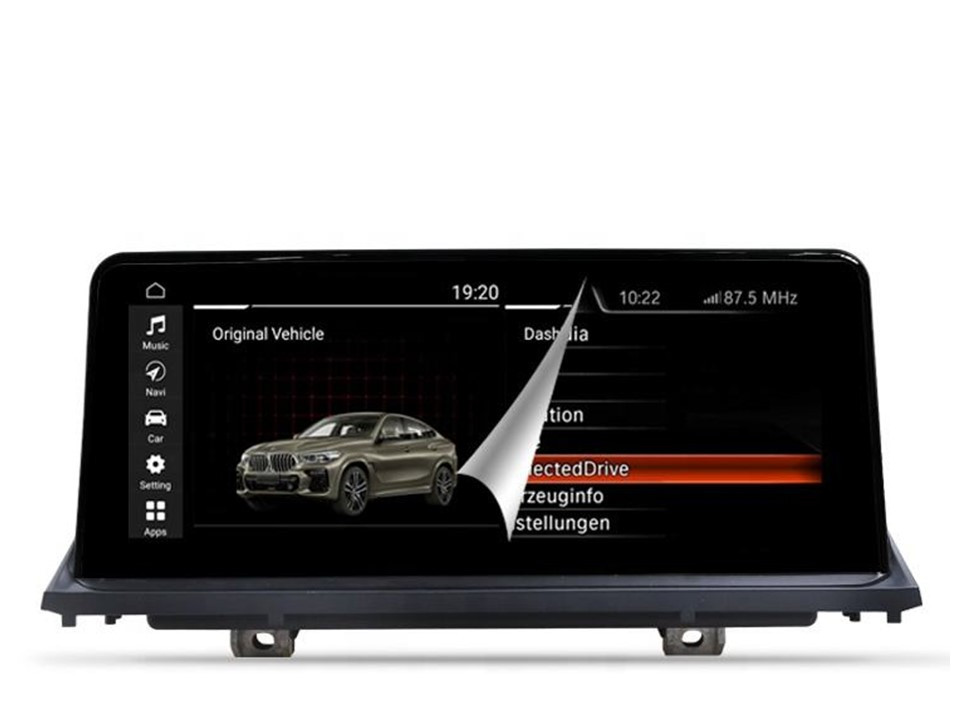 Штатна магнітола FORS.auto для BMW X5/X6 E70/71 CCC (4+32Gb, 12.3") 2008-2010