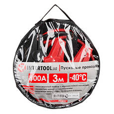 Пускові дроти 600А, 3м, до -40 ° C, чохол INTERTOOL AT-3047, фото 5