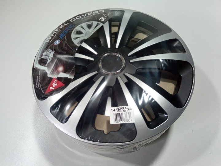 Автомобільні ковпаки JESTIC R15 "Terra" MIX. Ковпаки на диски/Колпаки на колеса, фото 1