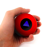 Магический шар для предсказаний D 7 см Красный