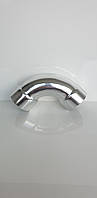 Ø 50 Поворот поручня 90° пустой система круг серебро для алюминиевых перил