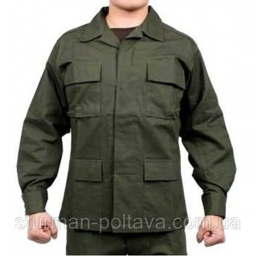 Кітель армійський BDU олива ріп-стоп (Mil-Tec) Німеччина