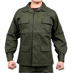 Кітель армійський BDU олива ріп-стоп (Mil-Tec) Німеччина