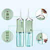 Іригатор для ротової порожнини Portable Oral Irrigator 230 мл / Портативний іригатор для чищення зубів, фото 7