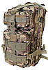 Штурмовий військовий рюкзак чоловічий тактичний із системою моллі мультикам на 25 літрів, фото 2