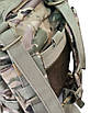 Штурмовий військовий рюкзак чоловічий тактичний із системою моллі мультикам на 25 літрів, фото 6