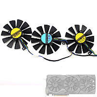 Вентилятори 3шт 87мм 12В FDC10U12S9-C FDC10H12S9-C ASUS GTX 980 Ti R9 390X