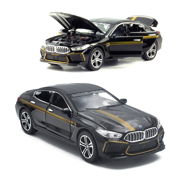 Машинка BMW MH8-800 Manhart іграшка дитяча моделька металева 15 см Чорний (59658)