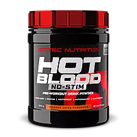 Предтренировочный комплекс Scitec Nutrition Предтрен без кофеина Hot Blood No-Stim 375g