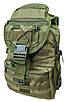Тактичний військовий рюкзак чоловічий водовідштовхуючий міцний колір олива на 30 літрів, фото 2