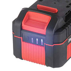 Акумулятор 20 В, Li-ion, 4.0 Аг, індикатор рівня заряду INTERTOOL WT-0341, фото 5