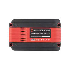 Акумулятор 20 В, Li-ion, 4.0 Аг, індикатор рівня заряду INTERTOOL WT-0341, фото 6