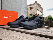 Чоловічі кросівки Nike Zoom Shield 15 Black Red чорні з червоним водонепроникними, фото 3