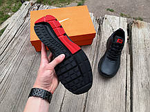 Чоловічі кросівки Nike Zoom Shield 15 Black Red чорні з червоним водонепроникними, фото 6