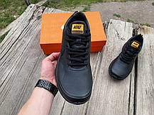 Чоловічі кросівки Nike Zoom Shield 15 Black Orange чорні з помаранчевим водонепроникними, фото 5