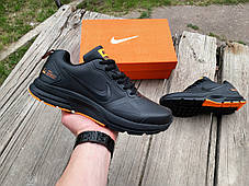 Чоловічі кросівки Nike Zoom Shield 15 Black Orange чорні з помаранчевим водонепроникними, фото 4