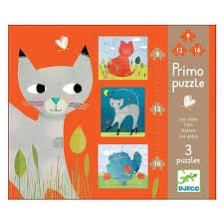 Перші пазли Djeco Primo puzzle Кішки DJ07136