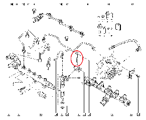 Renault (Origial) 8200376373 — Болт кріплення форсунки на Рено Трафік II з 2006 р. M9R 2.0dci, фото 3