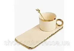 Стильна чашка з блюдцем