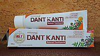 Дант Канті Dаnt Kanti Natural 100 г Патанджалі Трав'яна щоденна натуральна зубна паста аюрведа Індія