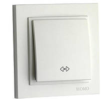 Вимикач 1 клав. проміжний DESPINA  БІЛИЙ (арт. 102-190025-112)