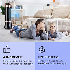 Мобільний кондиціонер Klarstein Skyscraper Ice Smart, Німеччина, фото 4