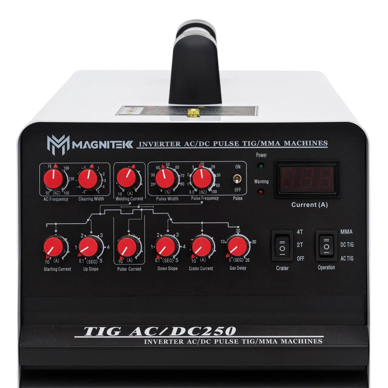 Аргоновий зварювальний апарат MAGNITEK TIG-250P AC/DC/220V