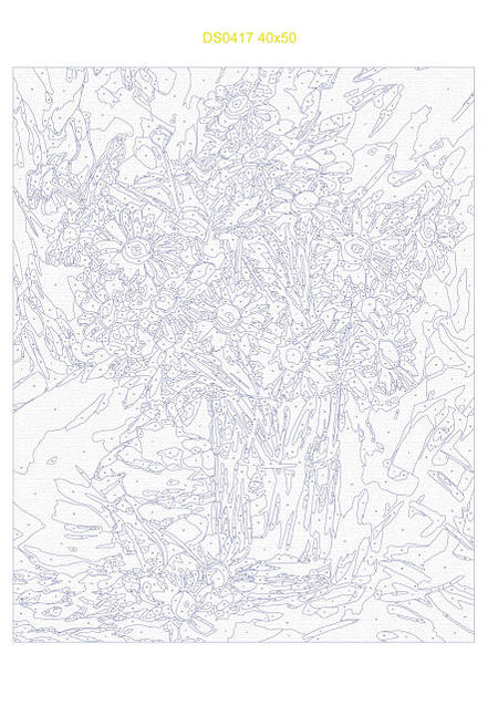 Пузикин Д. Н. Ромашки 50x40 cm 1993年 【公式通販】