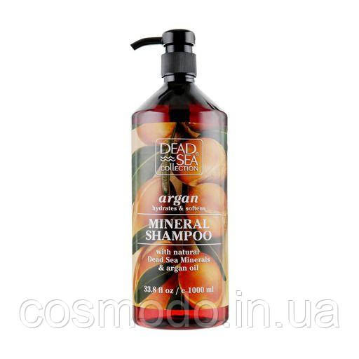 Шампунь для волосся Dead Sea Collection Argan Mineral Shampoo з мінералами Мертвого моря та аргановою олією,1л